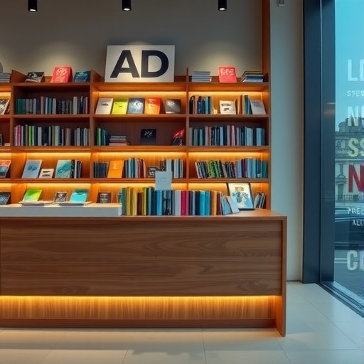 定制专属书店展示台，徐汇区凌云路街道方案