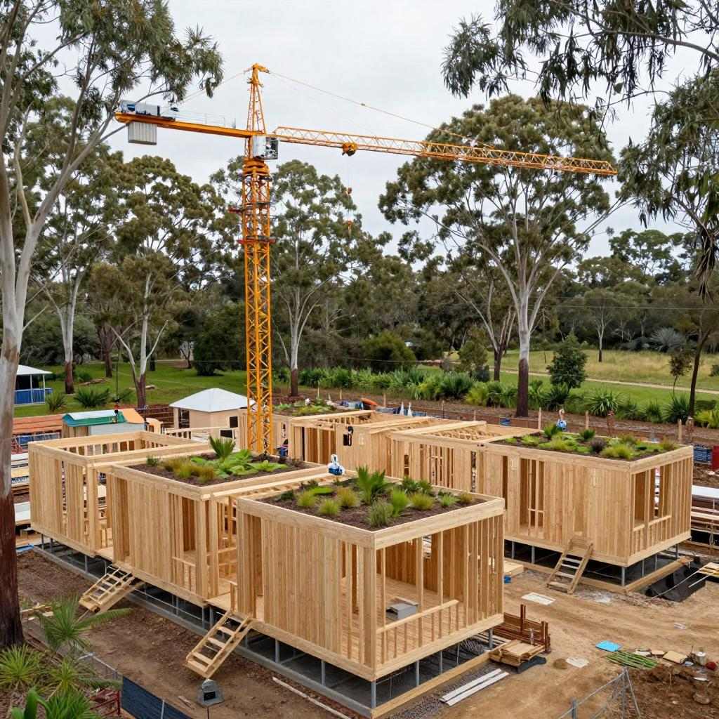 澳大利亚建设租赁模式聚焦木结构：开发商引领住房可持续转型