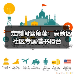 定制阅读角落：高新区社区专属借书柜台（图3）