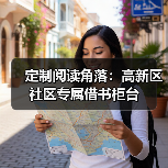 定制阅读角落：高新区社区专属借书柜台（图2）