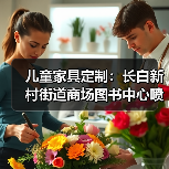 儿童家具定制：长白新村街道商场图书中心喷塑设计（图3）
