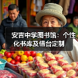安吉中学图书馆：个性化书库及借台定制（图3）
