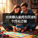 合庆镇儿童阅览区矮柜个性化订制（图4）