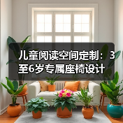 儿童阅读空间定制：3至6岁专属座椅设计（图2）