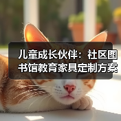 儿童成长伙伴：社区图书馆教育家具定制方案