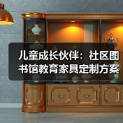 儿童成长伙伴：社区图书馆教育家具定制方案（图2）