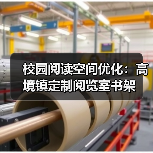 校园阅读空间优化:高境镇定制阅览室书架(图3) 校园阅读空间优化:高境镇定制阅览室书架(图3)
