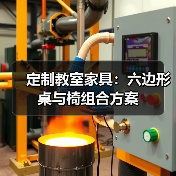 定制教室家具：六边形桌与椅组合方案