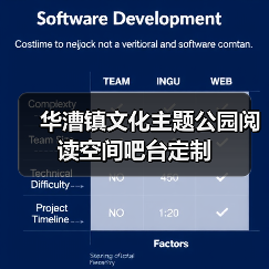 华漕镇文化主题公园阅读空间吧台定制(图4) 华漕镇文化主题公园阅读空间吧台定制(图4)