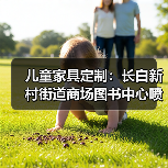 儿童家具定制：长白新村街道商场图书中心喷塑设计（图2）