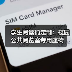 学生阅读椅定制：校园公共阅览室专用座椅