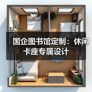 国企图书馆定制:休闲卡座专属设计(图3) 国企图书馆定制:休闲卡座专属设计(图3)