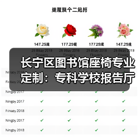 长宁区图书馆座椅专业定制：专科学校报告厅椅设计