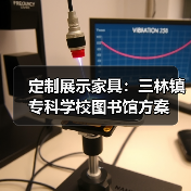 定制展示家具：三林镇专科学校图书馆方案（图4）