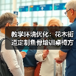 教学环境优化:花木街道定制鱼骨培训桌椅方案(图2) 教学环境优化:花木街道定制鱼骨培训桌椅方案(图2)