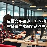 巴西奇车轶事：1952年雪佛兰靠木柴驱动驰骋半世纪（图3）