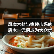 风靡木材与家装市场的唐木：凭何成为大众优选材种？（图4）