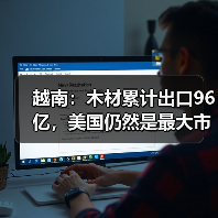 越南:木材累计出口96亿,美国仍然是最大市场,占出口量50%(图4) 越南:木材累计出口96亿,美国仍然是最大市场,占出口量50%(图4)