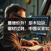 量缩价升！原木短缺、锯材过剩，中国买家如何破局？（图4）