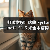 打破常规！瑞典 Fyrtornet：51.5 米全木结构办公楼，混凝土仅用在地基（图3）