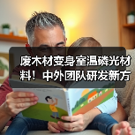 废木材变身室温磷光材料！中外团队研发新方法，开辟防伪、建筑等新应用（图4）