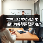 世界最轻木材巴沙木:轻如鸿毛却撑起风电产业半边天(图3) 世界最轻木材巴沙木:轻如鸿毛却撑起风电产业半边天(图3)