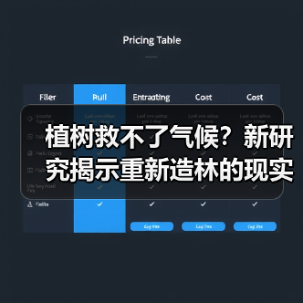 植树救不了气候？新研究揭示重新造林的现实与局限（图4）