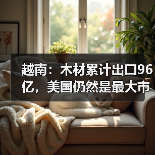 越南：木材累计出口96亿，美国仍然是最大市场，占出口量50%（图3）