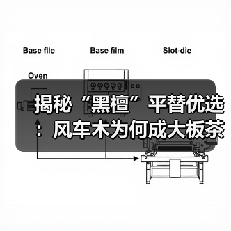 揭秘“黑檀”平替优选：风车木为何成大板茶桌高端材质新宠？（图3）