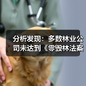 分析发现：多数林业公司未达到《零毁林法案》要求（图3）