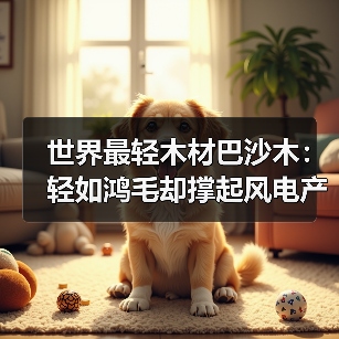 世界最轻木材巴沙木：轻如鸿毛却撑起风电产业半边天（图2）