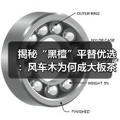 揭秘“黑檀”平替优选:风车木为何成大板茶桌高端材质新宠?(图4) 揭秘“黑檀”平替优选:风车木为何成大板茶桌高端材质新宠?(图4)
