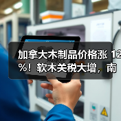 加拿大木制品价格涨 12%！软木关税大增，南方物种价格却平稳（图2）