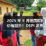 2025 年 8 月德国颗粒价格回升！DEPI 紧急建议：暑假结束前下单，避开供暖季涨价潮（图3）