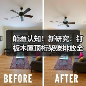 颠覆认知！新研究：钉板木屋顶桁架碳排放全跨度最低，碾压钢与混凝土（图2）