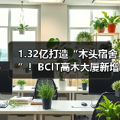 1.32亿打造“木头宿舍”！BCIT高木大厦新增469床，学生通勤、租房压力双缓解（图4）