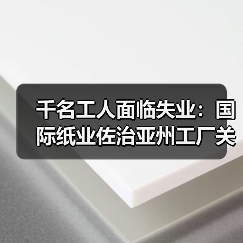 千名工人面临失业:国际纸业佐治亚州工厂关闭,战略转型引发行业连锁反应(图2) 千名工人面临失业:国际纸业佐治亚州工厂关闭,战略转型引发行业连锁反应(图2)
