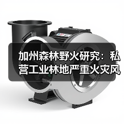 加州森林野火研究：私营工业林地严重火灾风险比公共土地高1.5倍，结构差异成主因（图2）