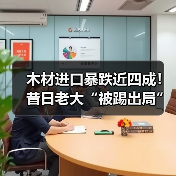 木材进口暴跌近四成！昔日老大“被踢出局”，其他小国闷声发大财