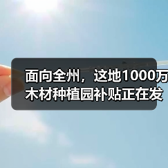 面向全州，这地1000万木材种植园补贴正在发放！（图4）