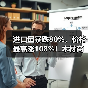 进口量暴跌80%，价格最高涨108%！木材商：成本压力山大！（图3）