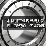 木材加工业现已成为新西兰投资的“优先领域”（图4）