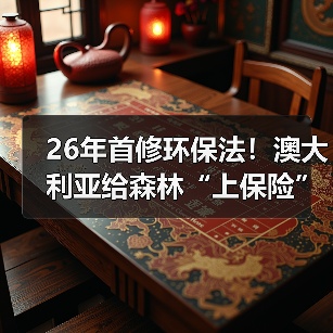 26年首修环保法!澳大利亚给森林“上保险”,林业界慌了?(图2) 26年首修环保法!澳大利亚给森林“上保险”,林业界慌了?(图2)