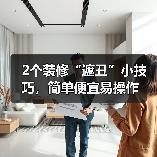 2个装修“遮丑”小技巧,简单便宜易操作(图3) 2个装修“遮丑”小技巧,简单便宜易操作(图3)