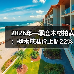 2026年一季度木材拍卖:桦木基准价上调22%,全部批次100%售罄!(图2) 2026年一季度木材拍卖:桦木基准价上调22%,全部批次100%售罄!(图2)