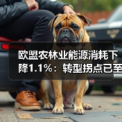 欧盟农林业能源消耗下降1.1%:转型拐点已至?(图2) 欧盟农林业能源消耗下降1.1%:转型拐点已至?(图2)