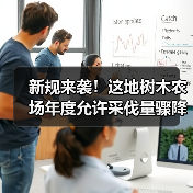 新规来袭！这地树木农场年度允许采伐量骤降26.2%！