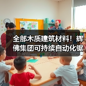 全部木质建筑材料!辉佛集团可持续自动化锯木厂正式运行(图4) 全部木质建筑材料!辉佛集团可持续自动化锯木厂正式运行(图4)
