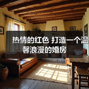 热情的红色 打造一个温馨浪漫的婚房(图2) 热情的红色 打造一个温馨浪漫的婚房(图2)