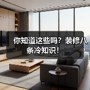 你知道这些吗?装修八条冷知识!(图4) 你知道这些吗?装修八条冷知识!(图4)